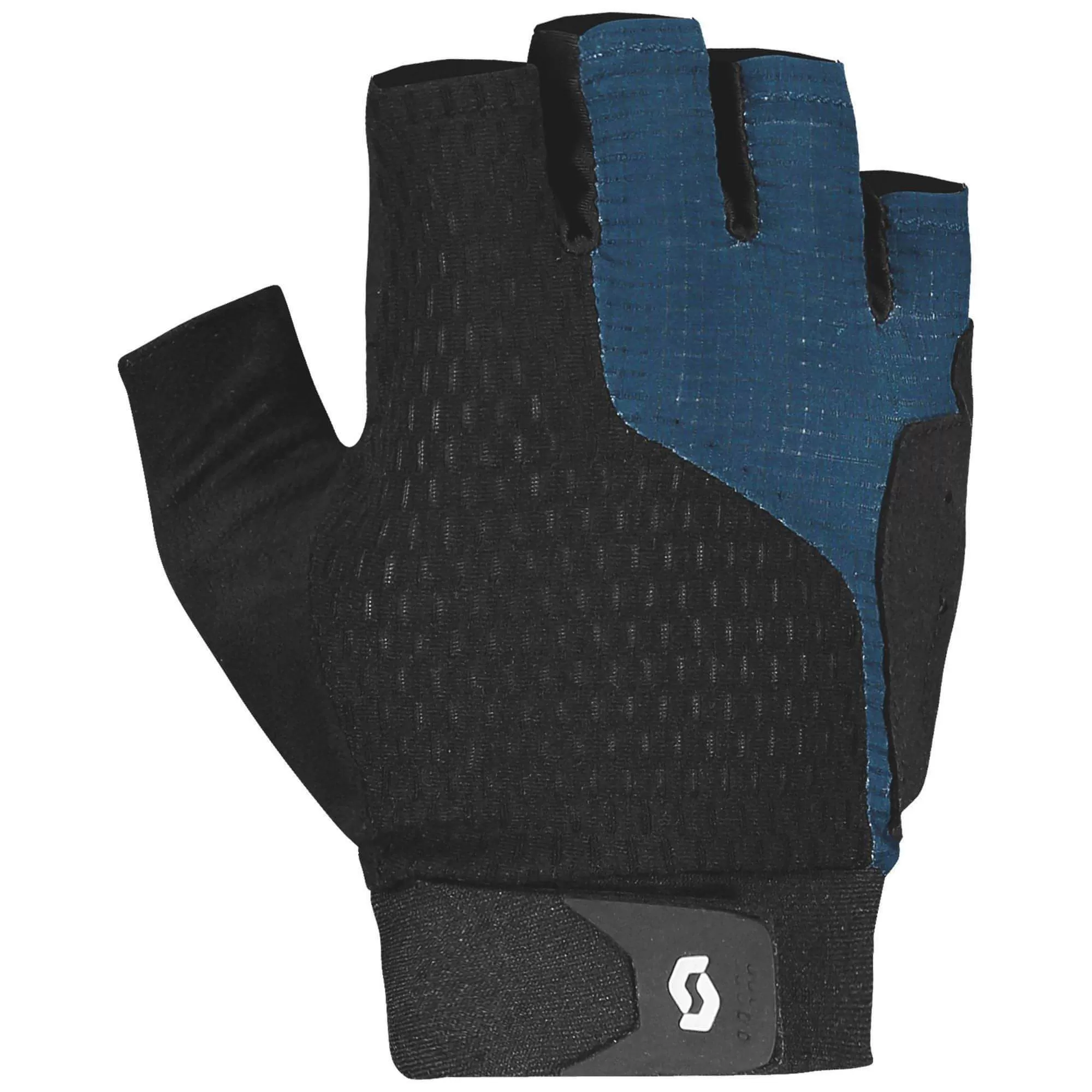 Scott Perform Gel Fingerless Cycling Gloves - Blue