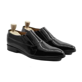 Shores - Men's Black Patent Leather Loafer