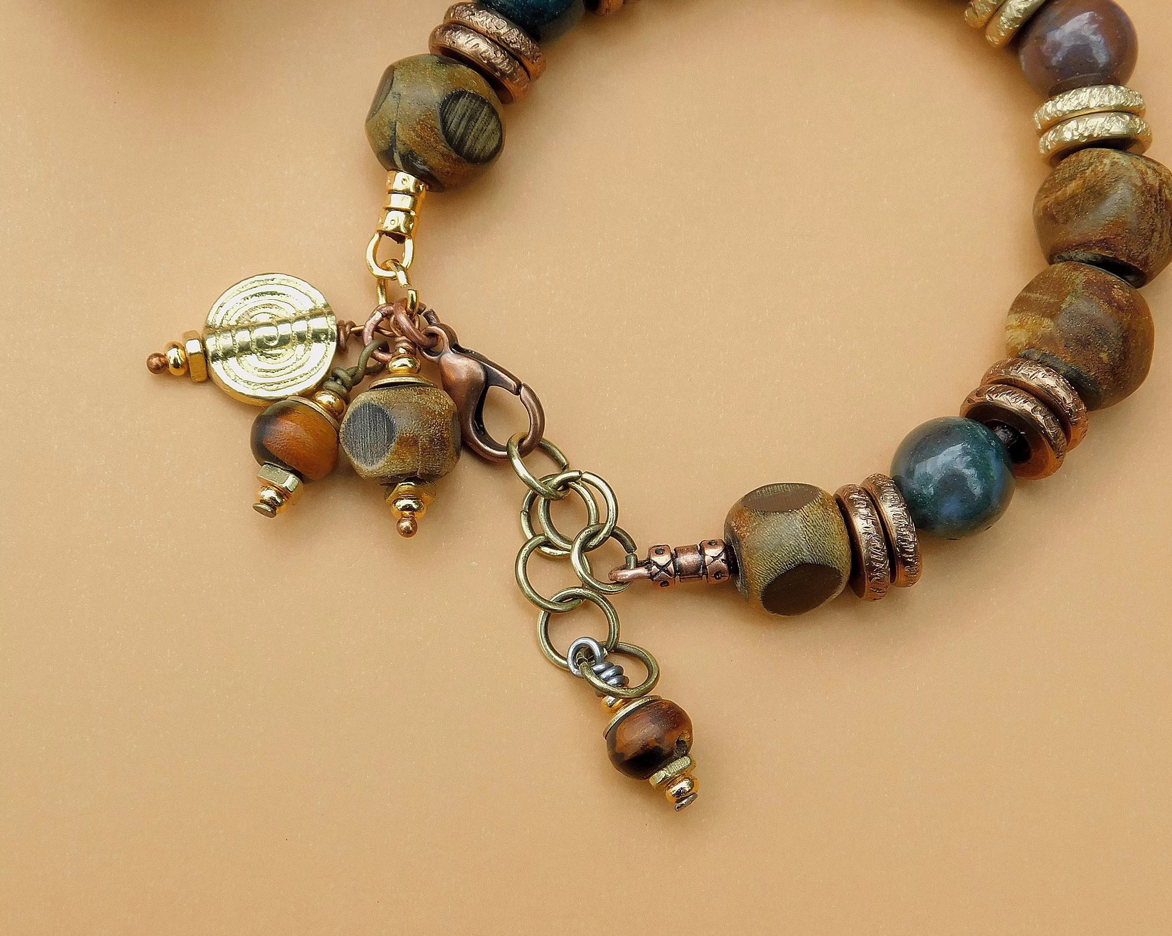 Simply Cute Earthtone Bracelet