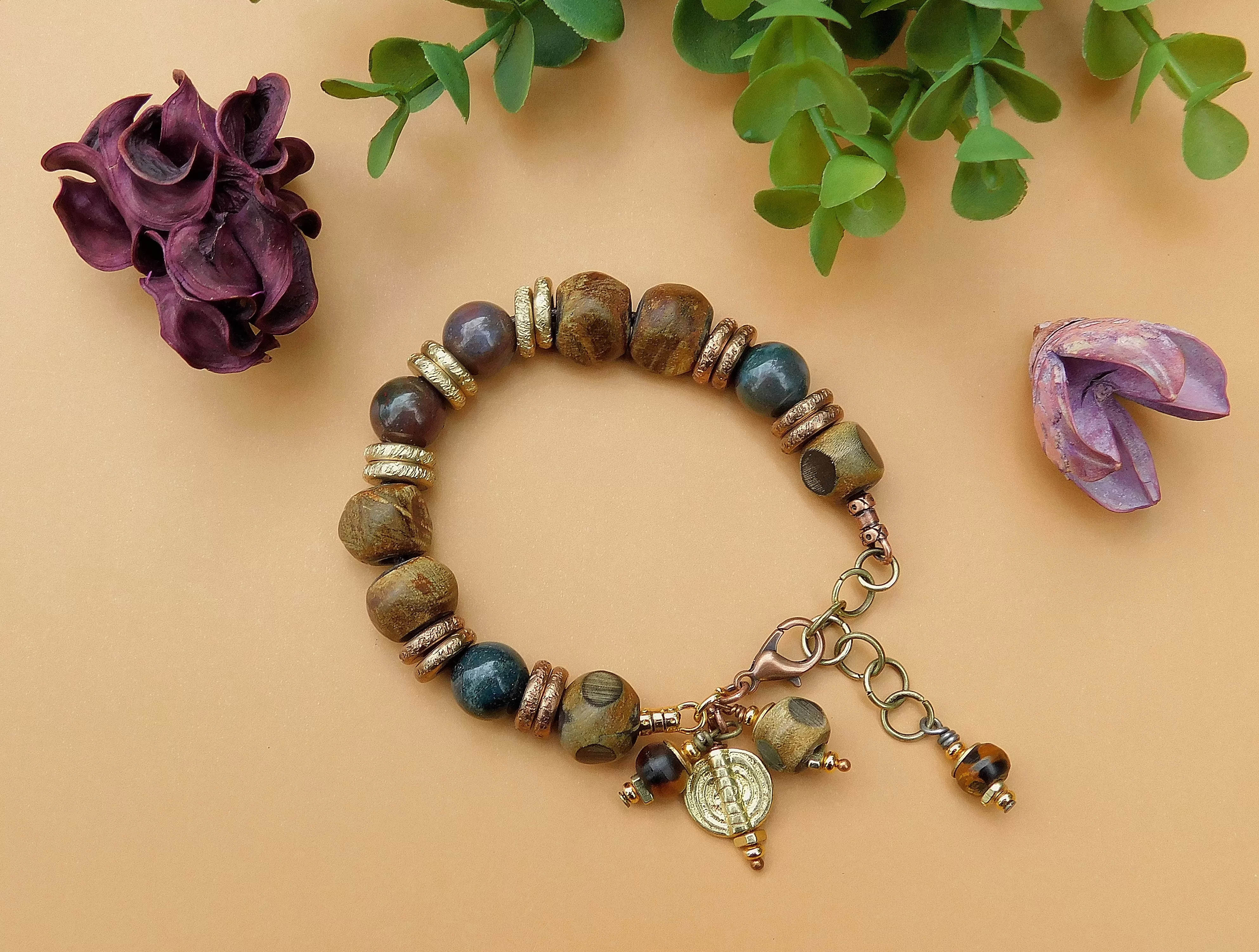 Simply Cute Earthtone Bracelet