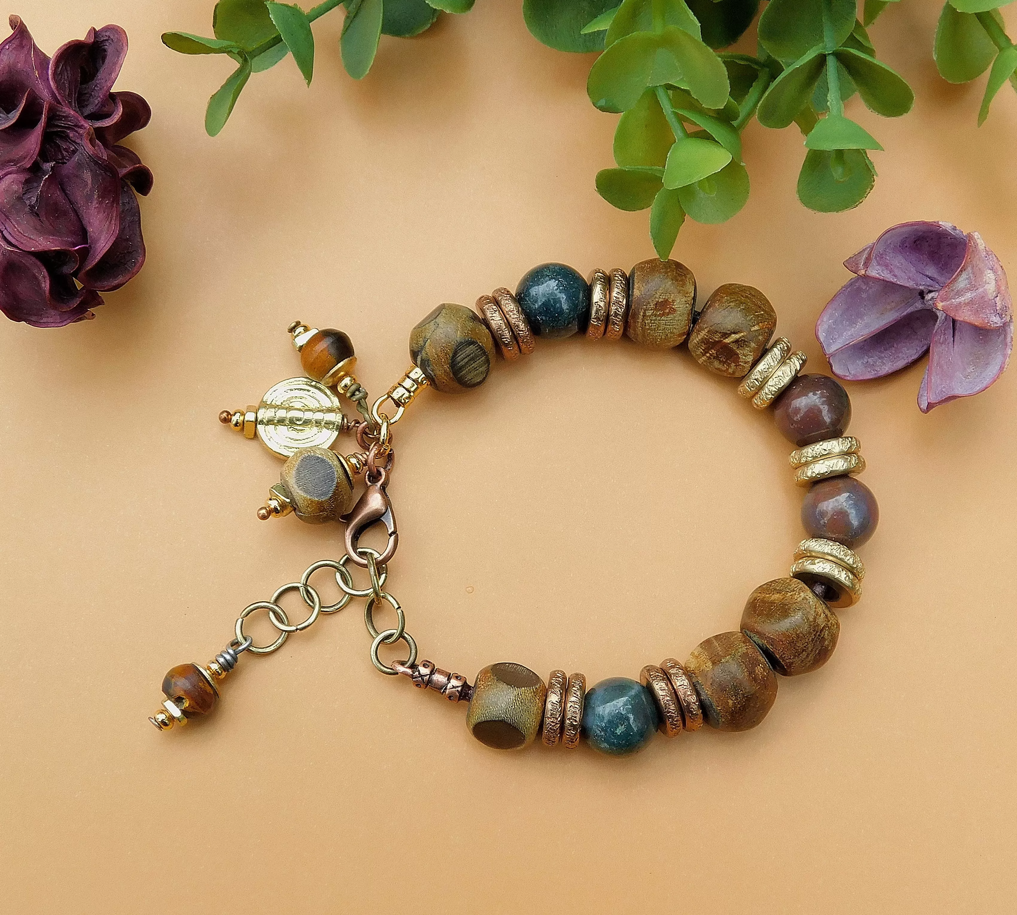 Simply Cute Earthtone Bracelet