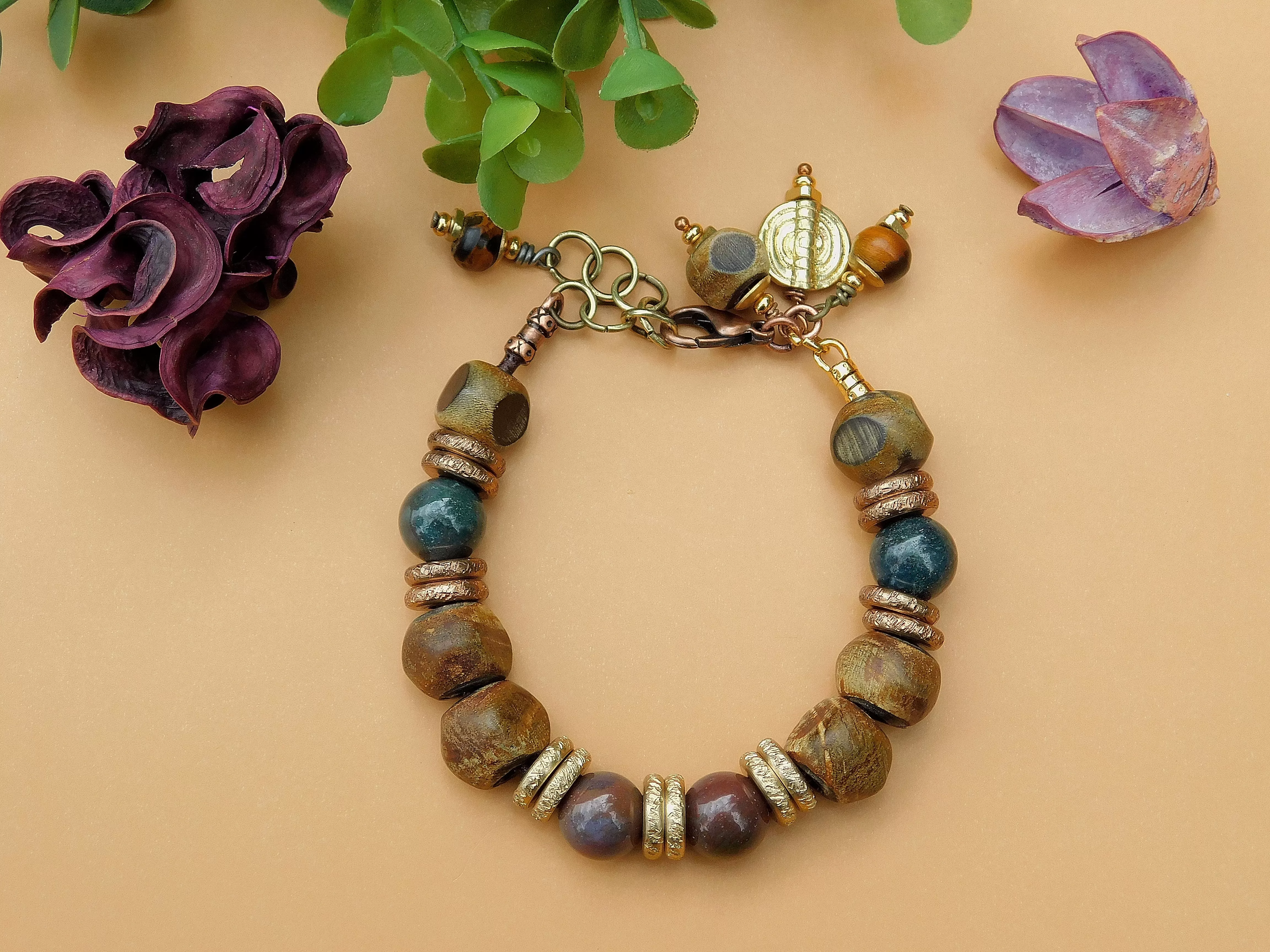 Simply Cute Earthtone Bracelet