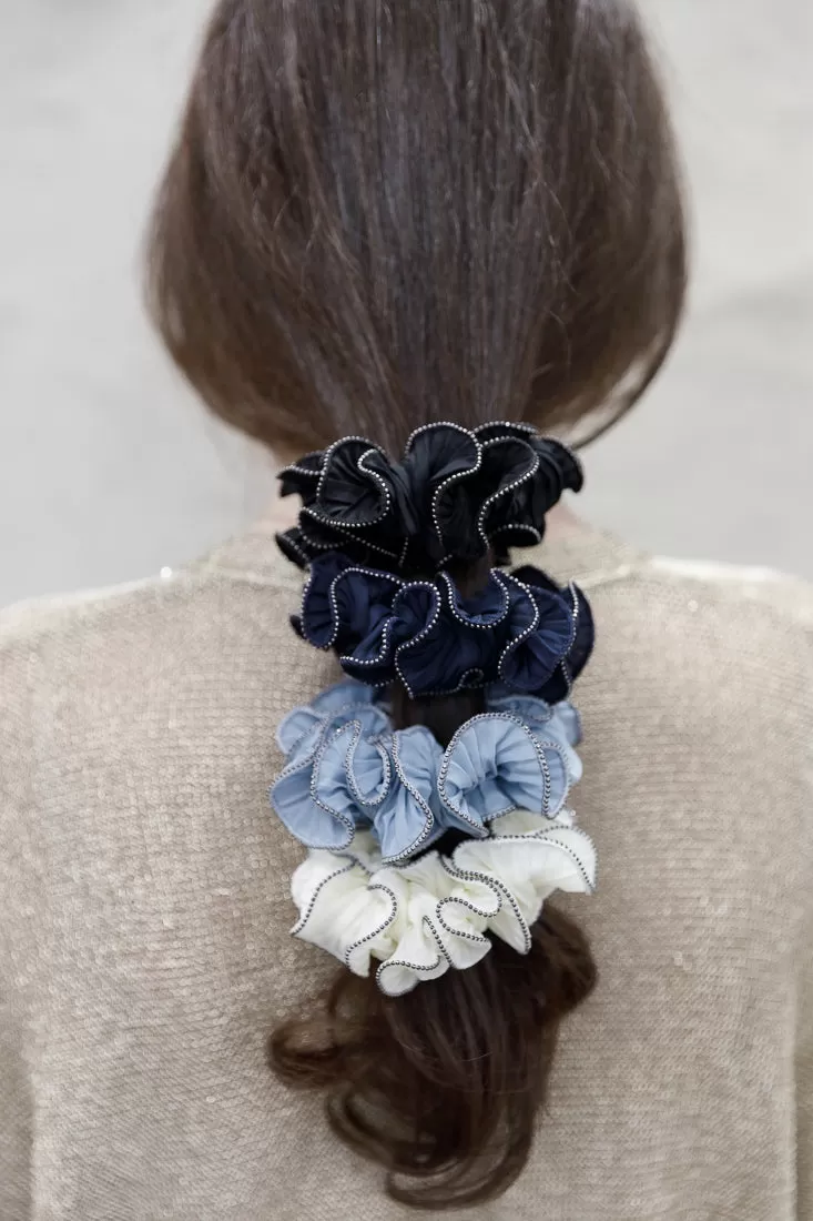 SMALL FRILL SCRUNCHIE BUNDLE OF 3