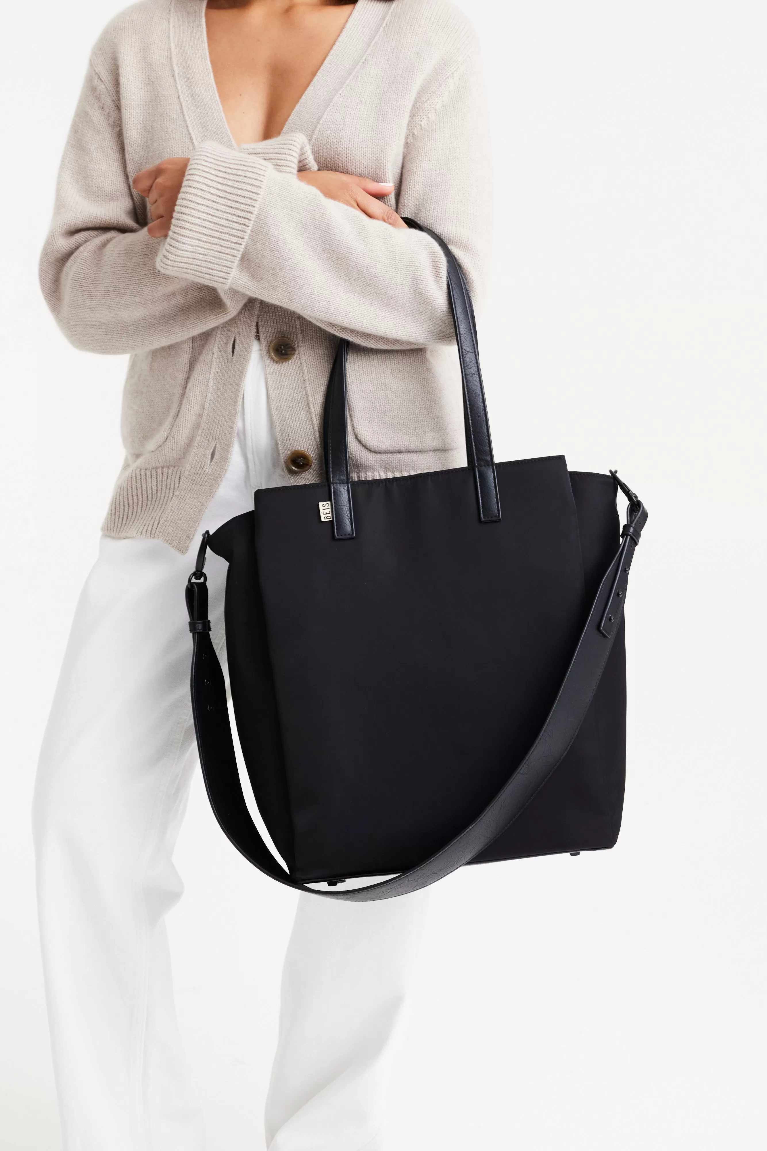 The Commuter Tote in Black