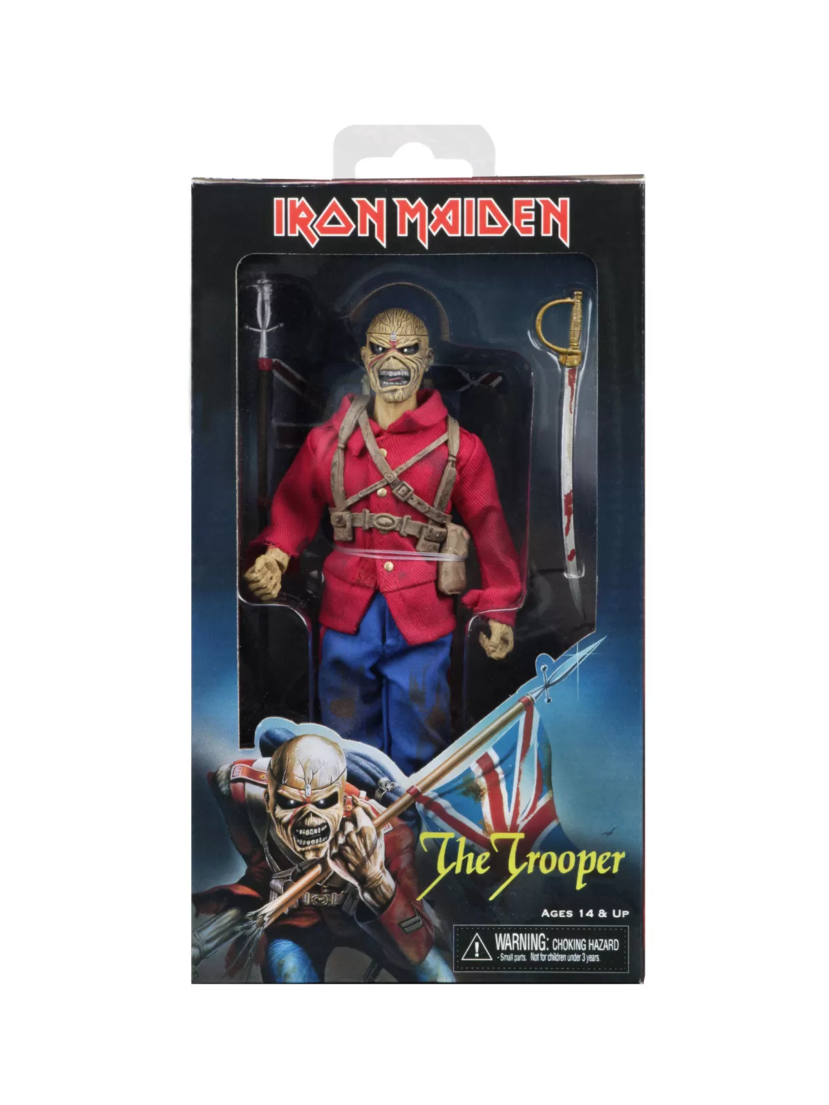 The Trooper - 8” Clothed Figurine - Iron Maiden - NECA Collectibles