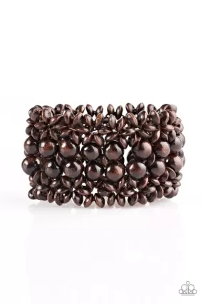 Tropical Bliss Brown-Bracelet