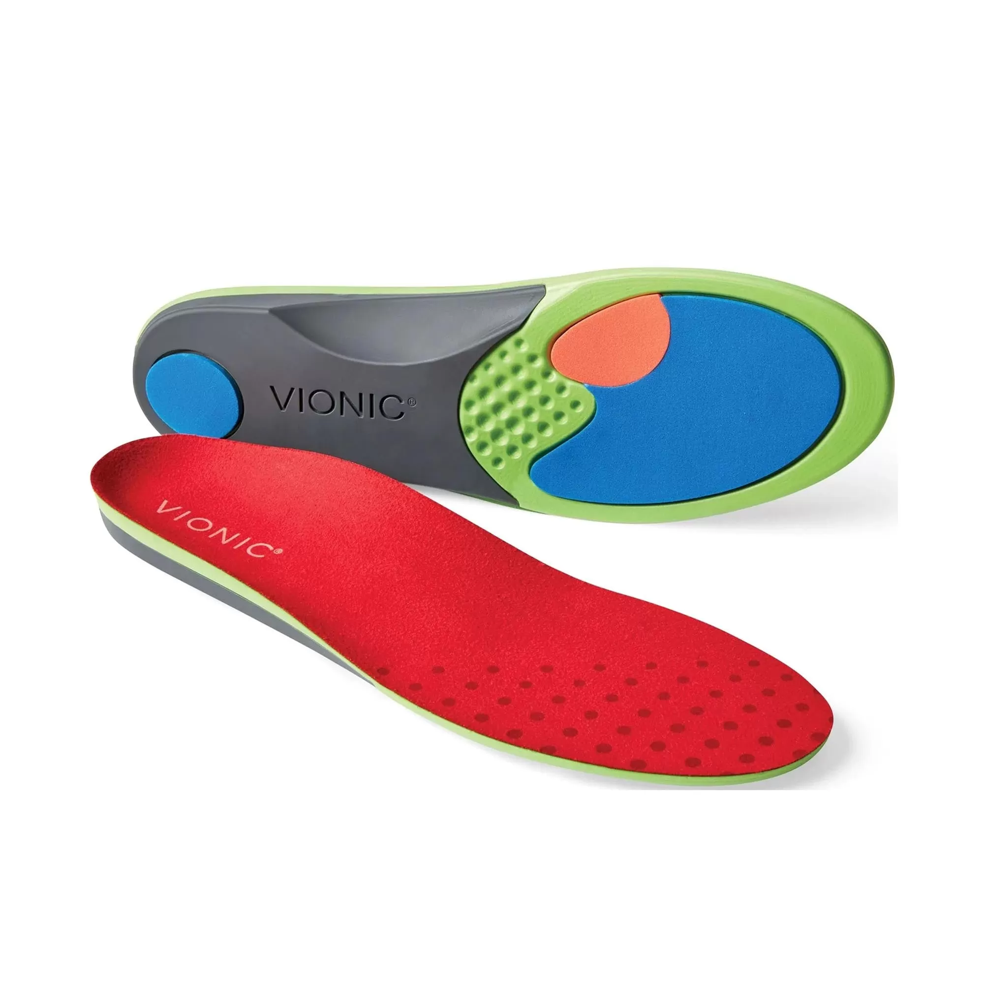 Vionic Womens Orthotic Full Active FL  Red