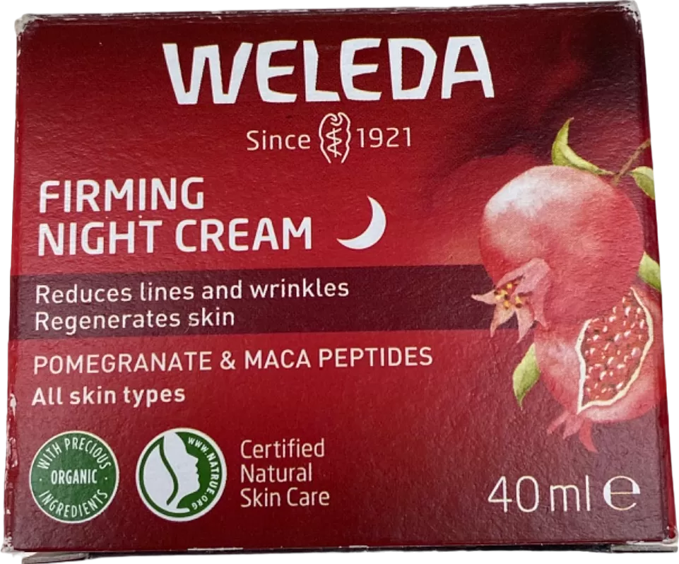 Weleda Firming Night Cream Pomegranate & Maca Peptides 40ml