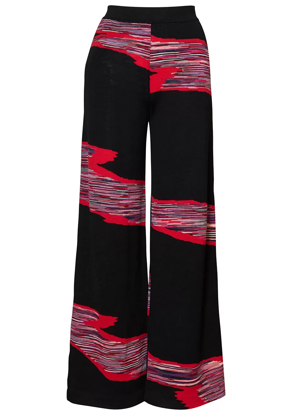 Wool Palazzo Trousers