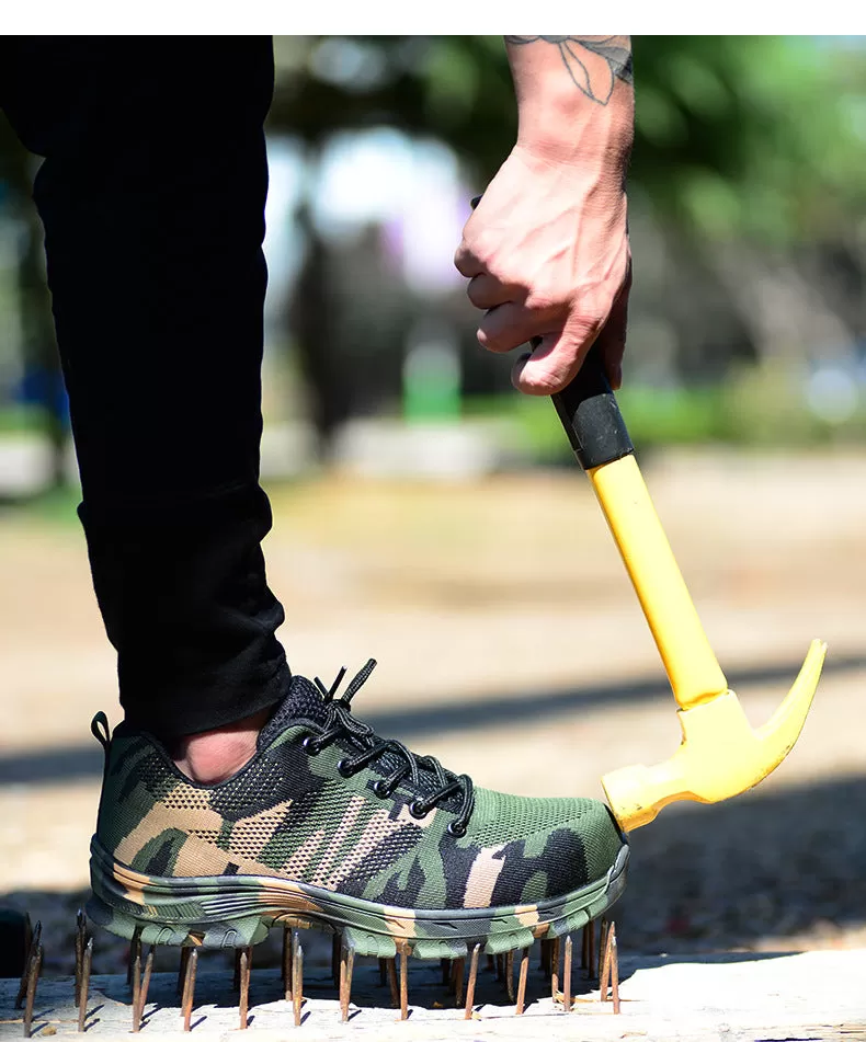 Zapato de Seguridad Camuflaje